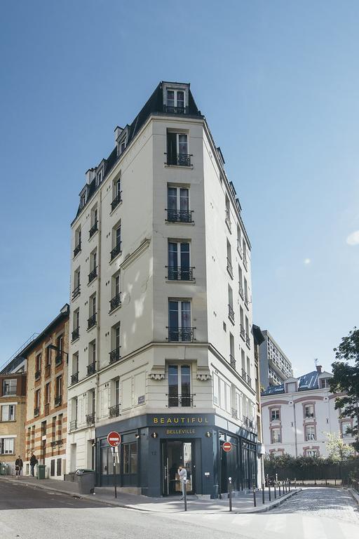 Beautiful Belleville Hotel & Hostel Paris Exterior foto