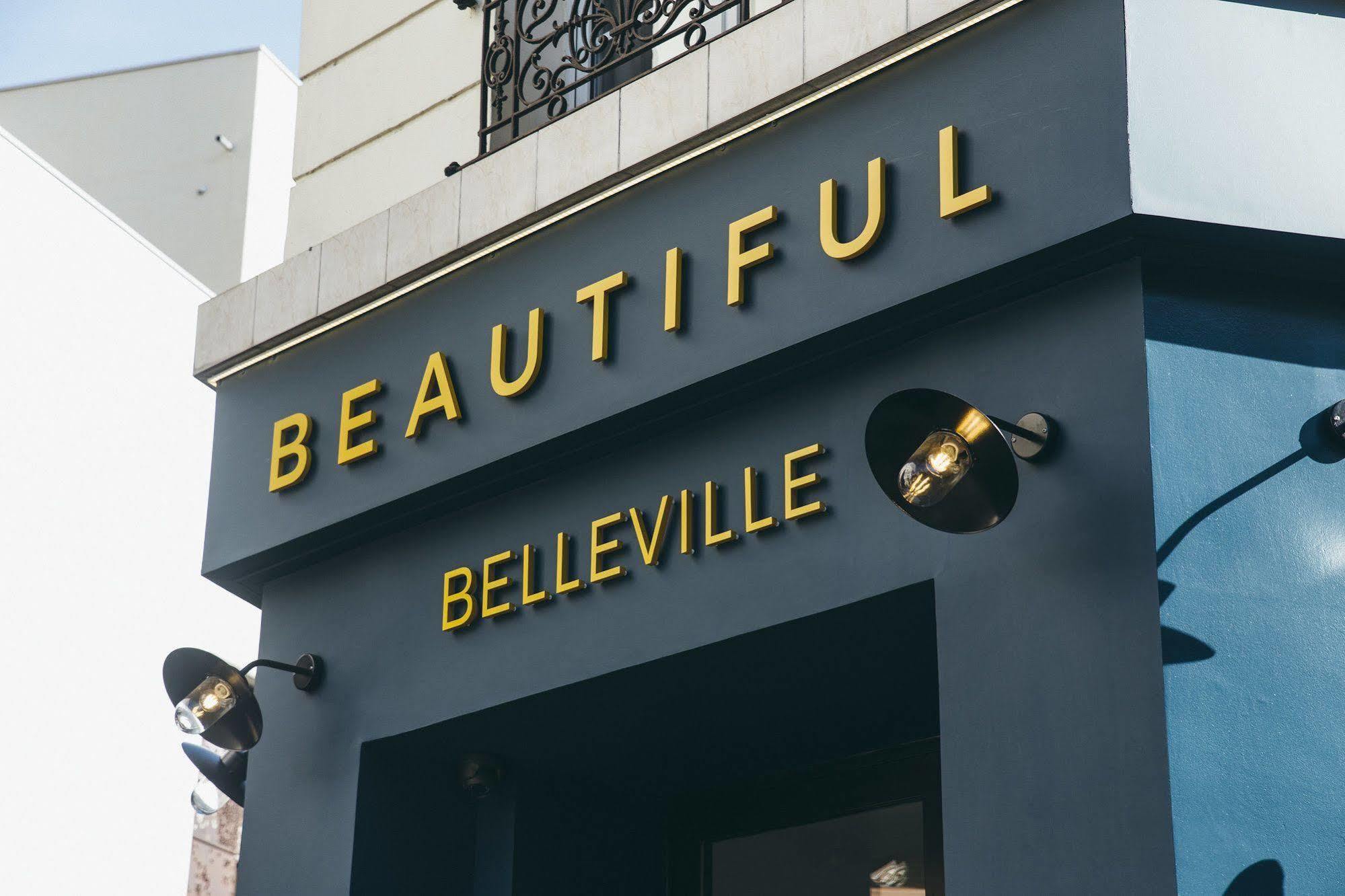 Beautiful Belleville Hotel & Hostel Paris Exterior foto